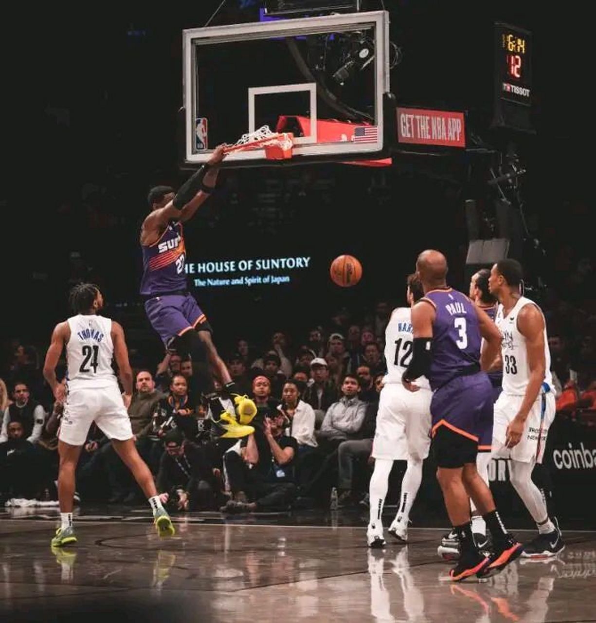 包含篮网B队强势南韩男篮，艾顿统治全场的词条