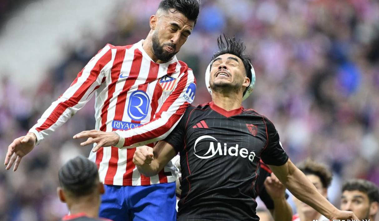 塞维利亚险胜马德里竞技，马尔基尼奥斯高光表现的简单介绍